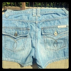 Calvin Klein denim jeans shorts